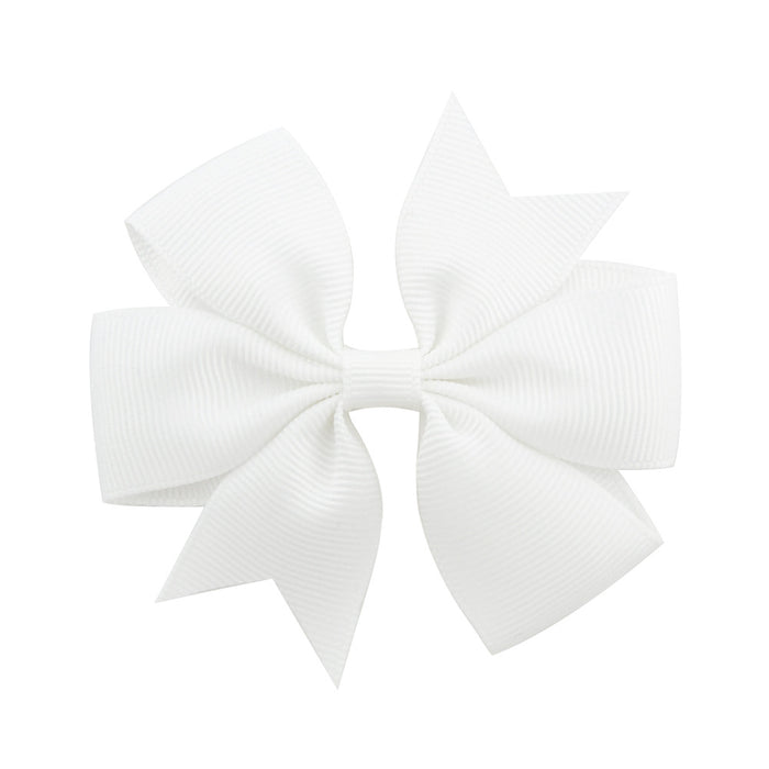 Wholesale Six Ears Solid Color Ribbed Fishtail Bow Set JDC-HC-Xiane022