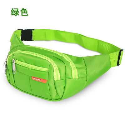 Wholesale Sports Waist Bag Casual Canvas Shoulder Crossbody Bag Outdoor Waterproof Chest Bag