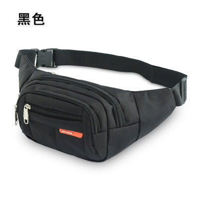 Wholesale Sports Waist Bag Casual Canvas Shoulder Crossbody Bag Outdoor Waterproof Chest Bag