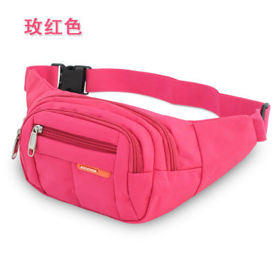 Wholesale Sports Waist Bag Casual Canvas Shoulder Crossbody Bag Outdoor Waterproof Chest Bag