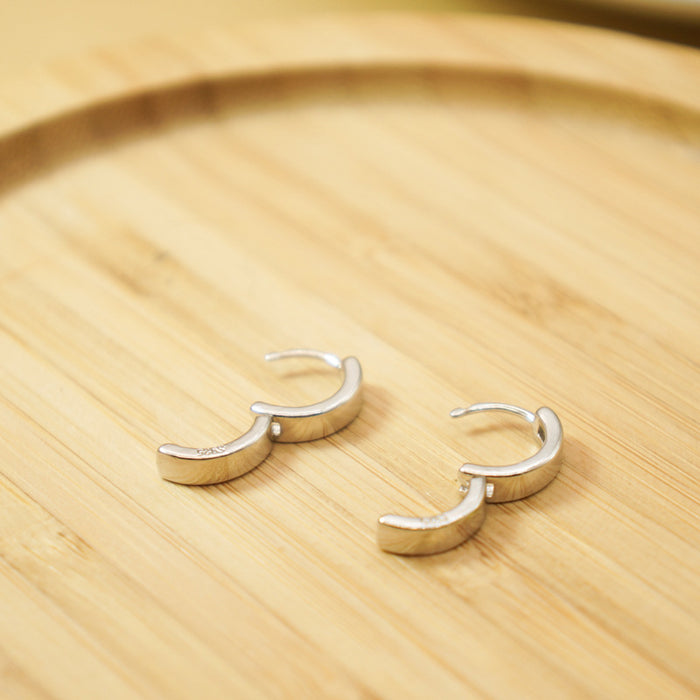 Wholesale Temperament earrings, anti allergy earrings, cute smooth ear buckles, ear rings, accessories