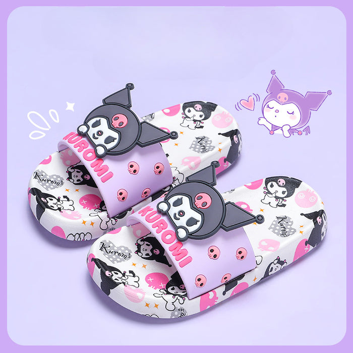 Wholesale PVC Summer Cute Cartoon Children's Slippers JDC-SP-TAN006