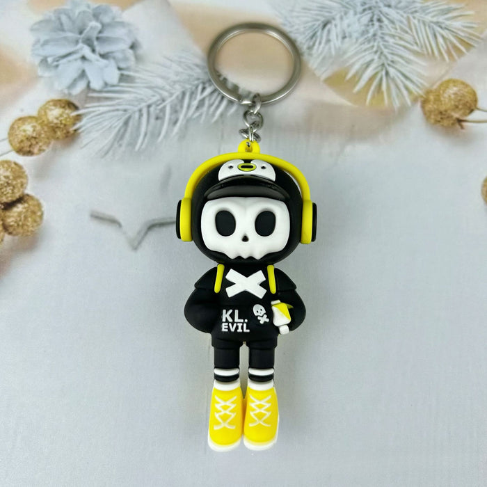 Wholesale Cartoon Doll PVC Keychain JDC-KC-HaoH008