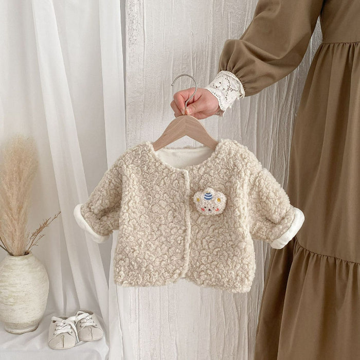 Wholesale Plush Thick Warm Baby Coat JDC-BC-WeiNiS029