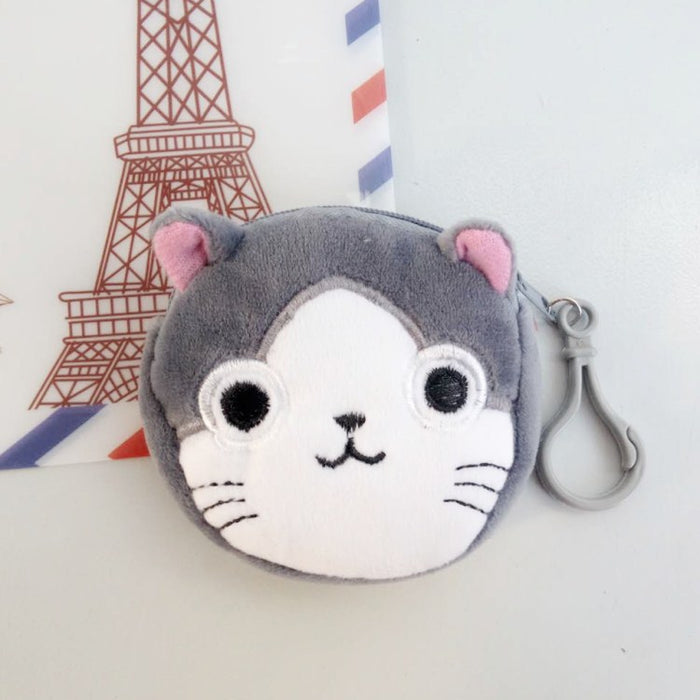 Wholesale Cartoon Cute Plush Small Coin Purse Girls Buckle Coin Bag Student Activity Gift Children Mini Fabric Bag JDC-WT-RC005