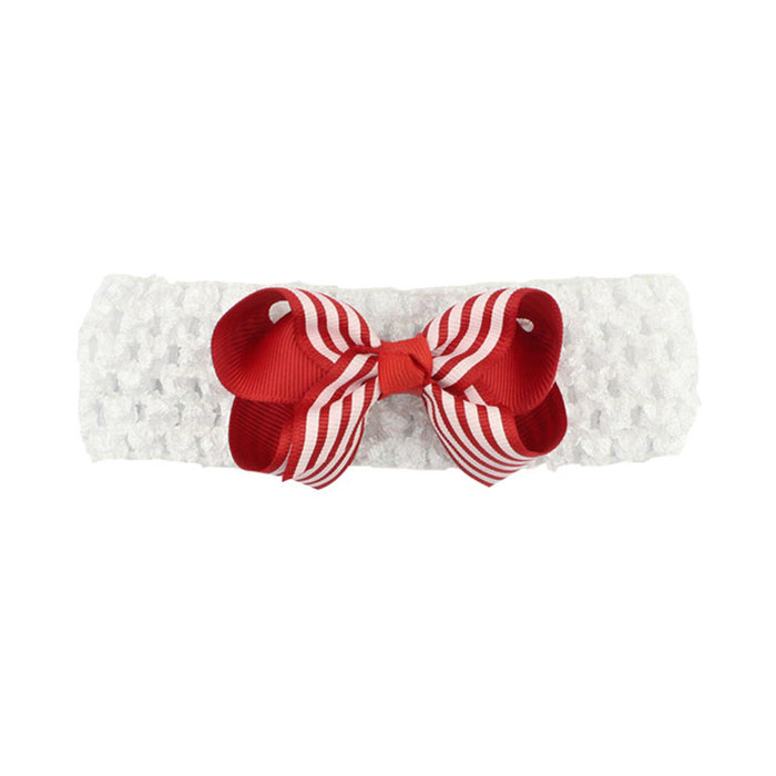 Wholesale Independence Day Fabric Bow Children's Headband JDC-HD-HeZhuo001