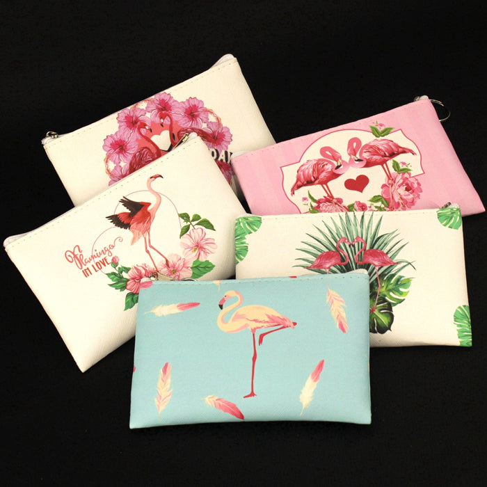 Wholesale Coin Purse Women Creative Cartoon Cute Flamingo JDC-WT-QW017