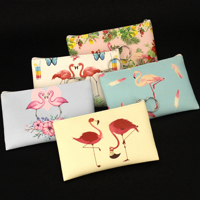 Wholesale Coin Purse Women Creative Cartoon Cute Flamingo JDC-WT-QW017