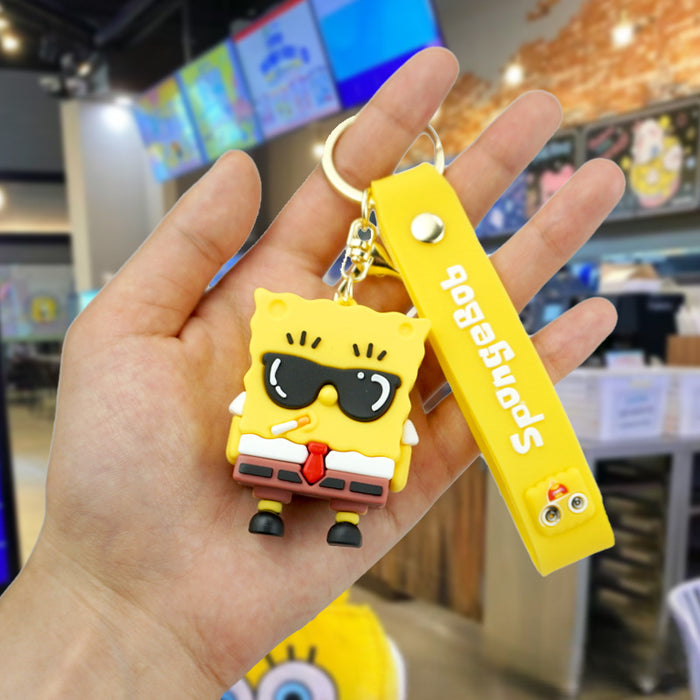 Wholesale Cartoon Silicone Doll Keychain JDC-KC-Yexiang004