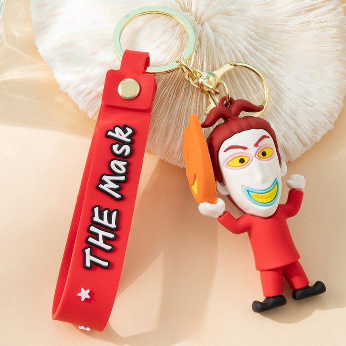 Wholesale Halloween Cartoon Doll Silicone Keychain JDC-KC-YueY009