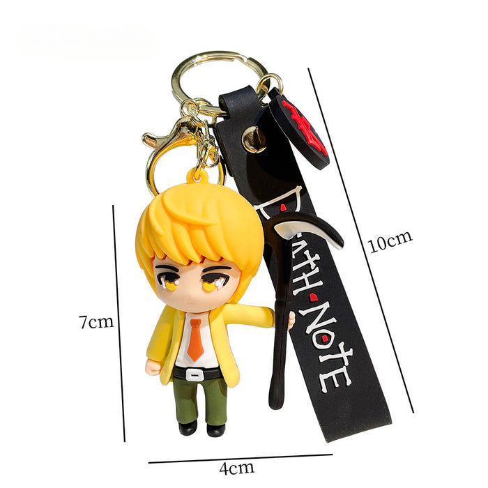 Wholesale Cartoon Silicone Doll Keychain JDC-KC-QiChao031