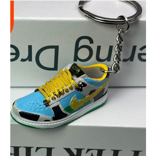 Wholesale Skateboard Shoes PVC Keychains JDC-KC-MiaoY065