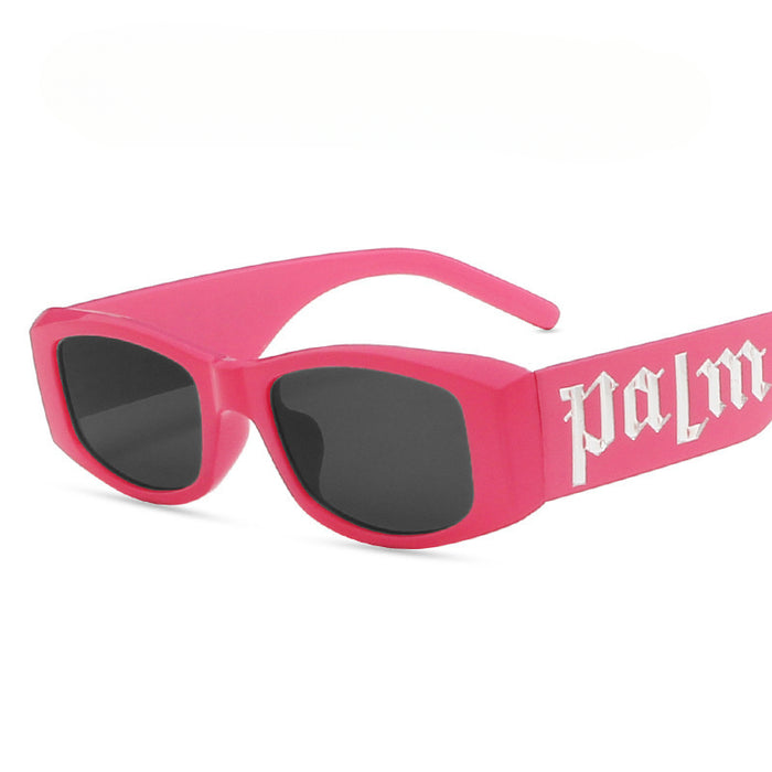 Wholesale Small Square Frame Letter PC Sunglasses JDC-SG-Kaiy002