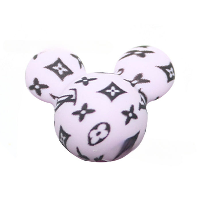 Wholesale 20PCS Cartoon Silicone Beads JDC-BDS-YuMo014