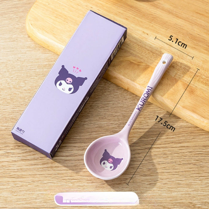 Wholesale Cartoon Cute Ceramic Spoon JDC-SN-XiaoM002