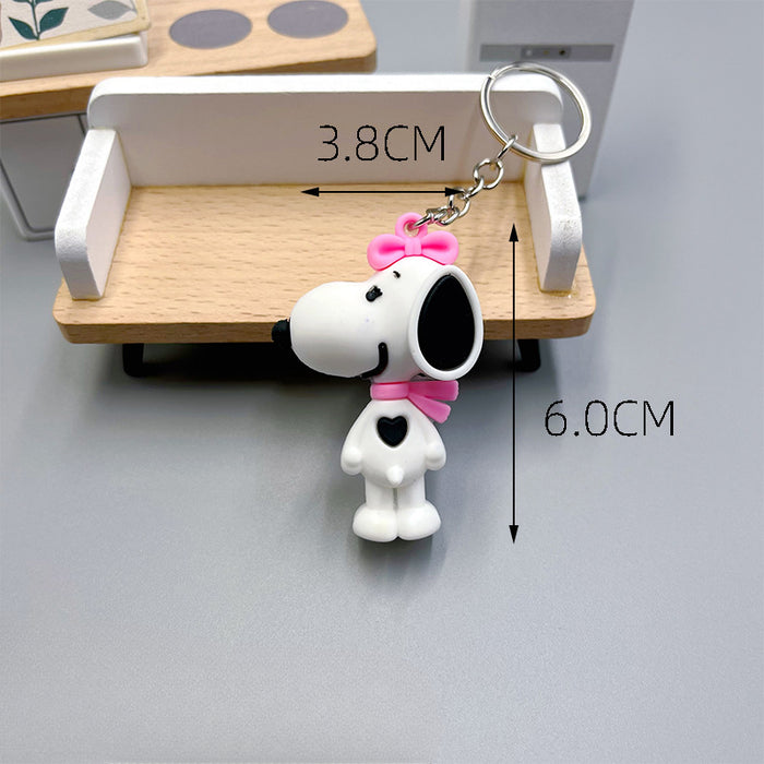 Wholesale Cartoon Cute PVC Soft Keychains JDC-KC-Wenma002