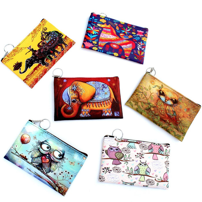 Wholesale Cartoon 3D Printing Coin Purse for Girls JDC-WT-QW013