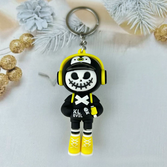 Wholesale Cartoon Doll PVC Keychain JDC-KC-HaoH008