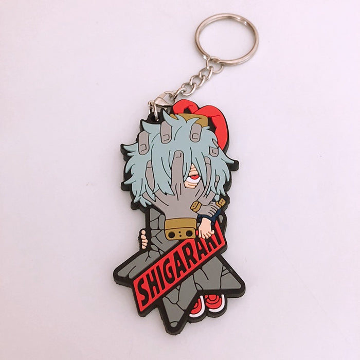 Wholesale Cartoon Anime PVC Keychain JDC-KC-Hual001