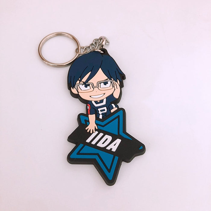 Wholesale Cartoon Anime PVC Keychain JDC-KC-Hual001