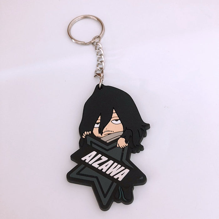 Wholesale Cartoon Anime PVC Keychain JDC-KC-Hual001