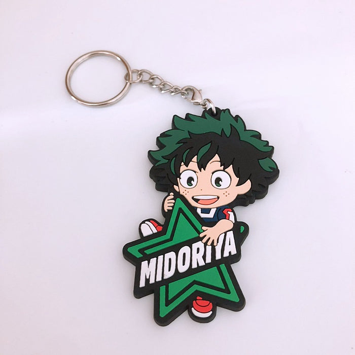 Wholesale Cartoon Anime PVC Keychain JDC-KC-Hual001