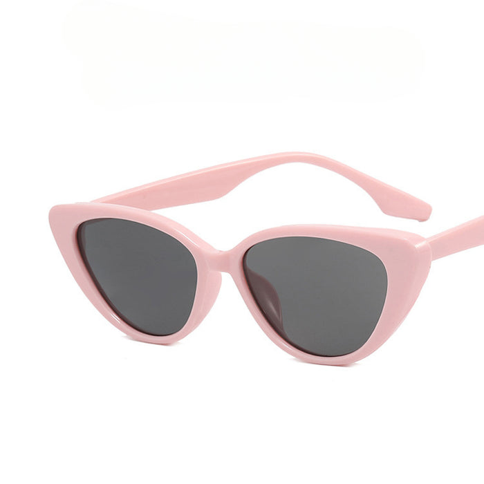 Wholesale Triangle Cat Eye Frame PC Sunglasses JDC-SG-Kaiy006