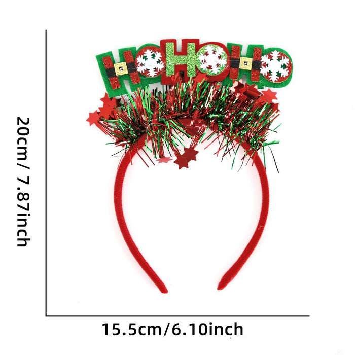 Wholesale Christmas Plastic Headband JDC-HD-ZHHAO004