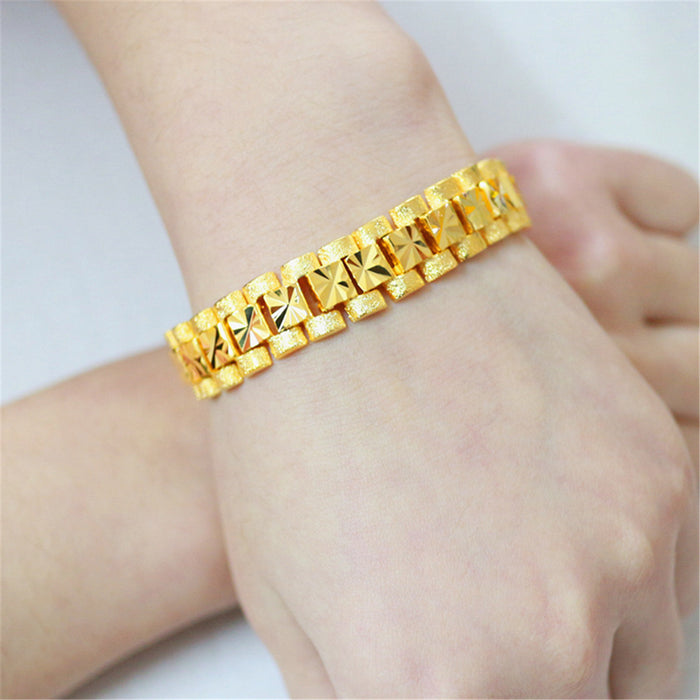 Wholesale Brass Gold Plated Bracelet JDC-BT-KaiLM001