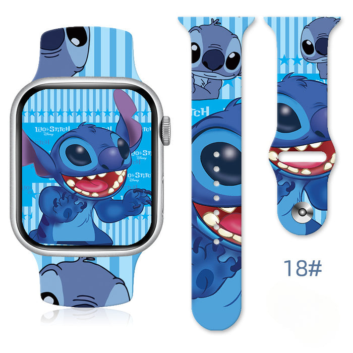 Wholesale Silicone Cartoon Print Watch JDC-WD-NuoQi012