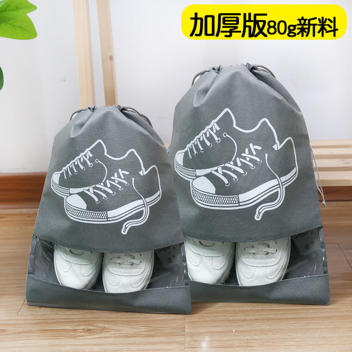 Wholesale Storage Bag Non-woven Storage Bag Thickened Dustproof Shoe Bag Travel Portable JDC-SB-ZhuoYue002