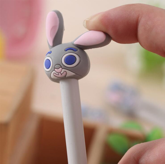 Wholesale Cartoon Rabbit Plastic Gel Pen JDC-PN-KuBei010