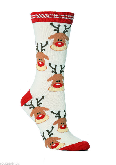 Wholesale Christmas Elk Cotton Socks JDC-SK-XQ042