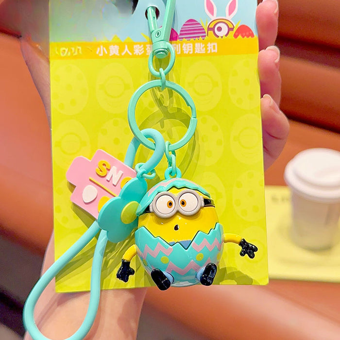 Wholesale Cute Cartoon Three-dimensional Resin Keychain JDC-KC-NiuG002