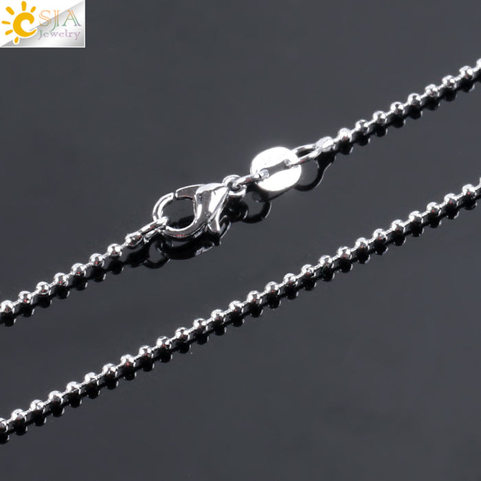 Wholesale Natural Stone Kitten Pendant Necklace Cute Cat Jewelry Accessory White Turquoise Finish Everyday Gift