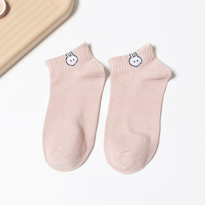 Wholesale of 10pcs Thin Rabbit Socks JDC-SK-Miqi004