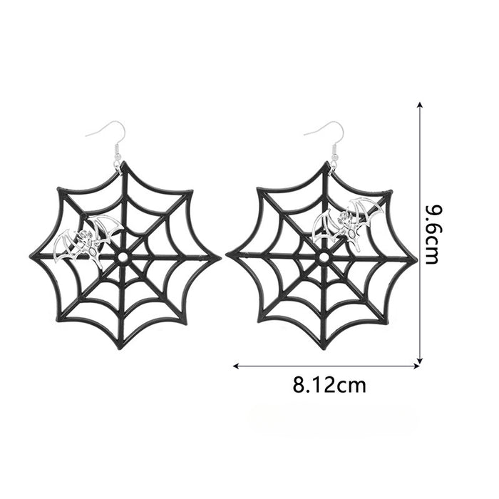 Wholesale 5pcs Halloween Series Skull Pumpkin Zinc Alloy Earrings JDC-ES-BinL009