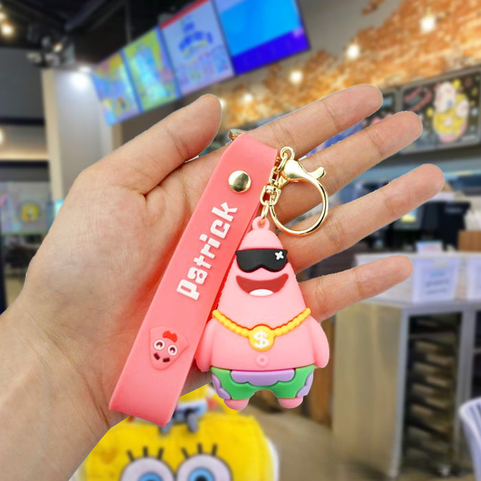 Wholesale Cartoon Silicone Doll Keychain JDC-KC-Yexiang004