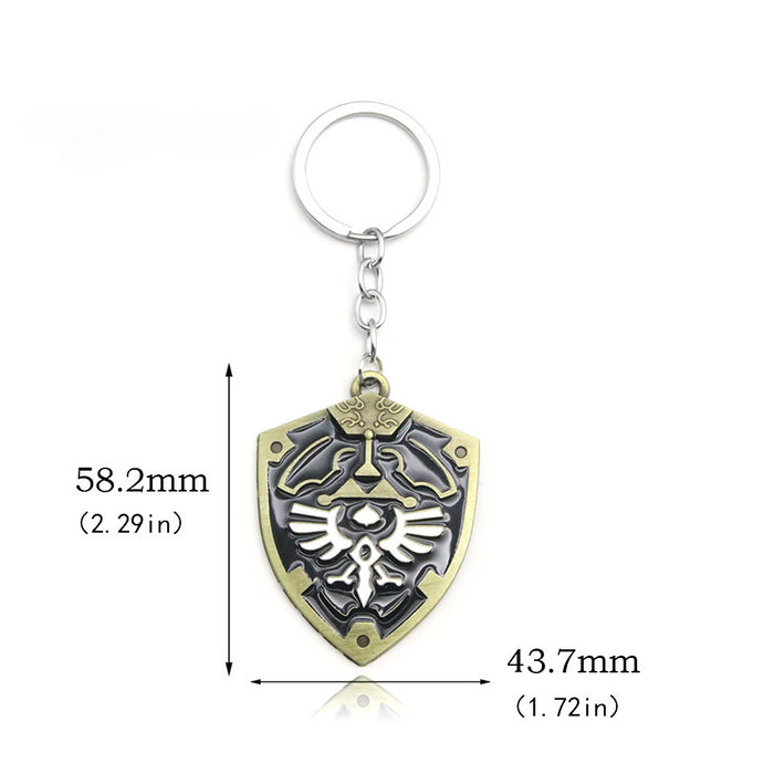 Wholesale Cartoon Bagpipe Necklace Keychain Set JDC-NE-YouM013