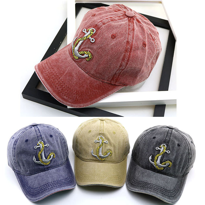 Wholesale Ladies' new casual outdoor baseball cap washed with water for men