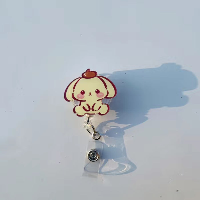 Wholesale ABS Cartoon Scroll Keychain JDC-KC-ChenPin003