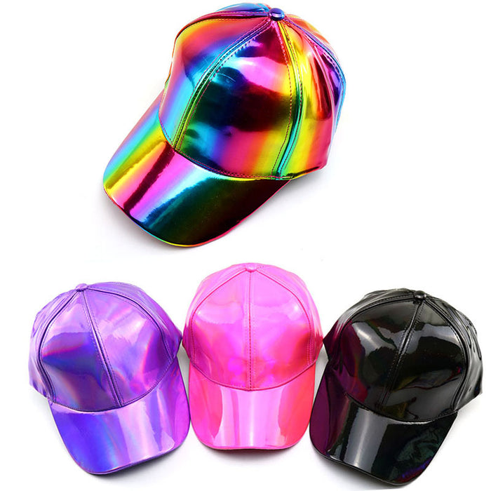 Wholesale Solid color sun hat, full leather baseball cap