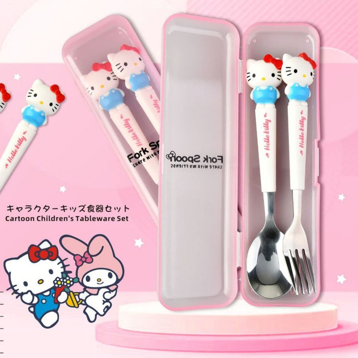 Wholesale Stainless Steel Tableware Silicone Handle Set JDC-SN-CXR003