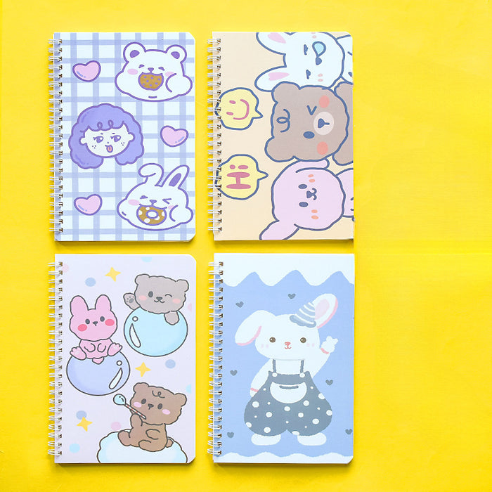 Wholesale Soft Surface Paper Cartoon Cute Notebook JDC-NK-Liuj004