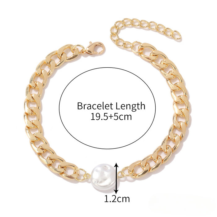 Wholesale Multi-layer Pearl Bracelet Set JDC-BT-ManY005