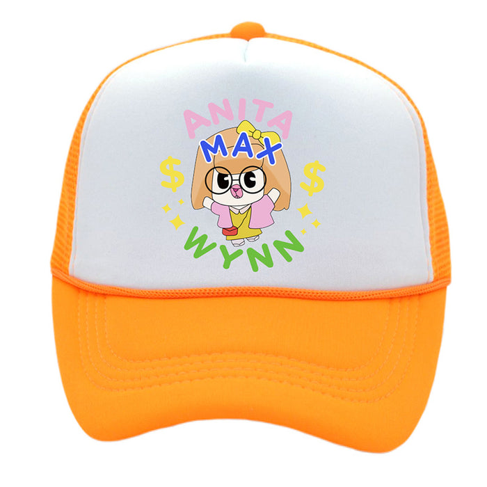 Wholesale Mesh Polyester Cartoon Sponge Net Cap Baseball Cap JDC-FH-PNi020