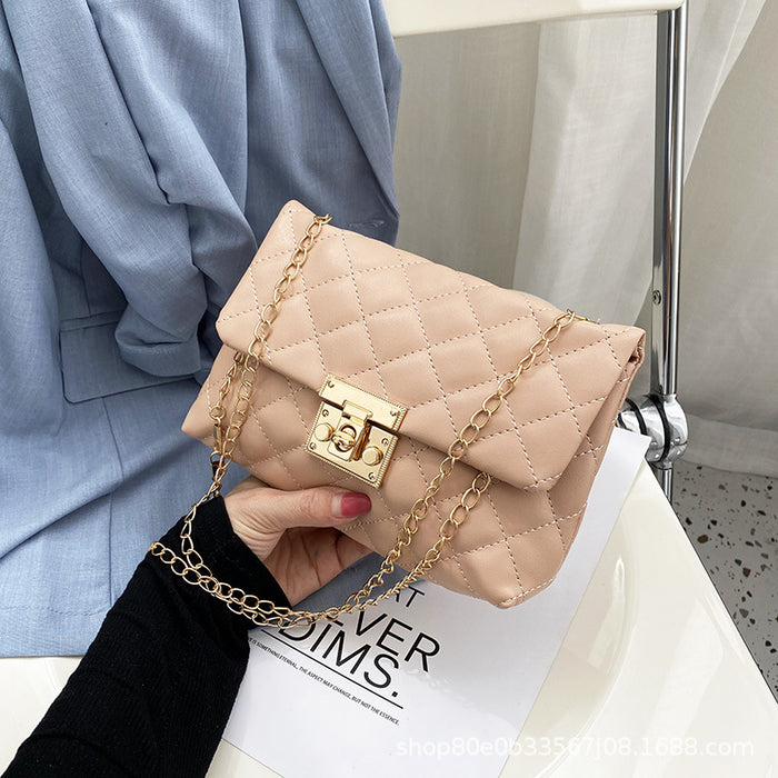 Wholesale Square buckle embroidered bag women bag women's bag