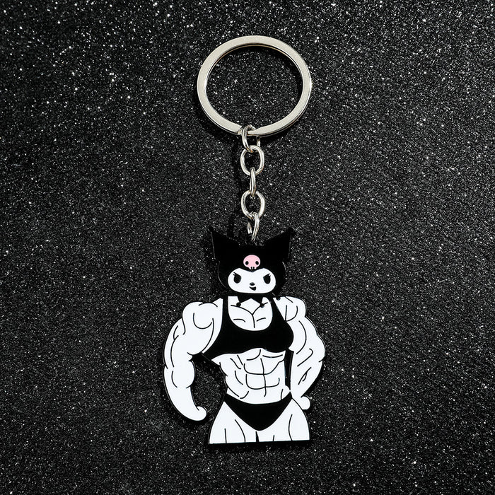 Wholesale Cartoon Zinc Alloy Keychain JDC-KC-GYu006