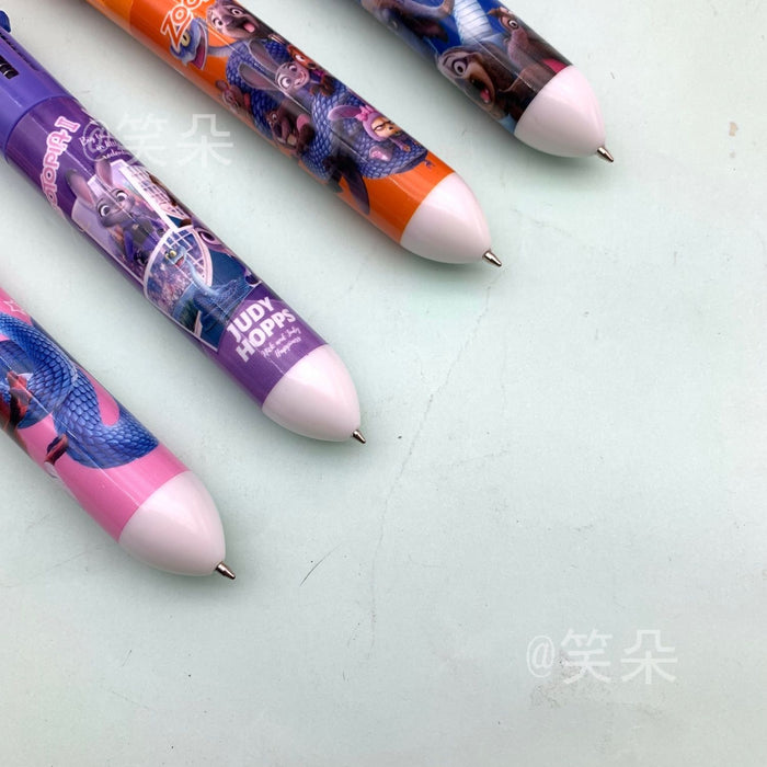 Wholesale Cute Cartoon 10-Color Clickable Ballpoint Pen