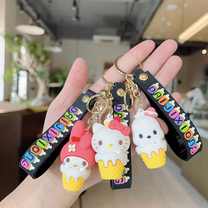 Wholesale Cartoon Ice Cream Keychain (S) JDC-KC-WC009